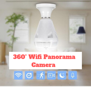 LÂMPADA WIFI COM CÂMARA DE SEGURANÇA