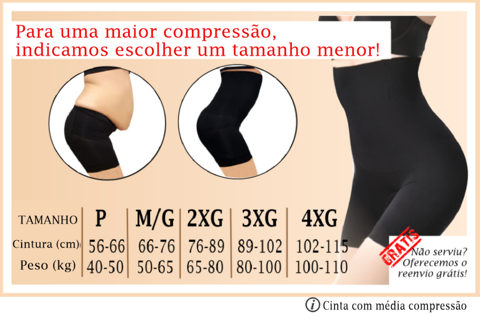 Comfortable Fit - Modelador Cintura Alta